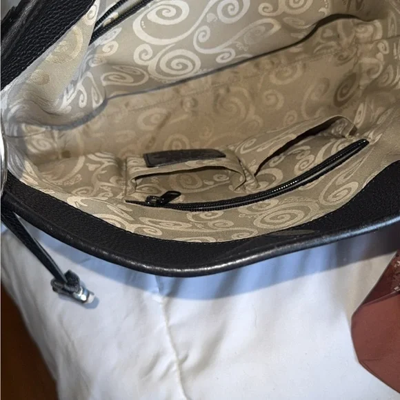 Brighton Black and Brown Shoulder Bags - Picture 5 of 11